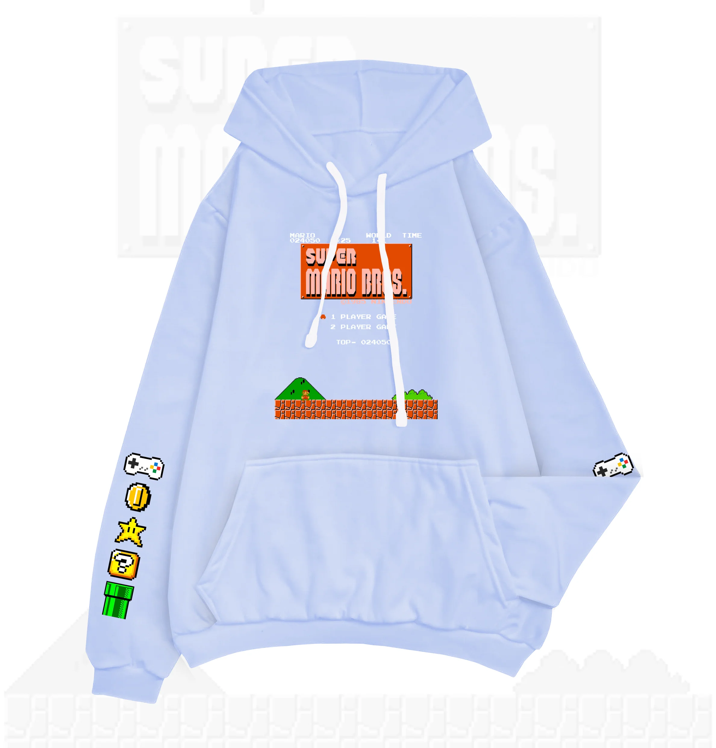 HOODIE MARIO BROS CLÁSICO