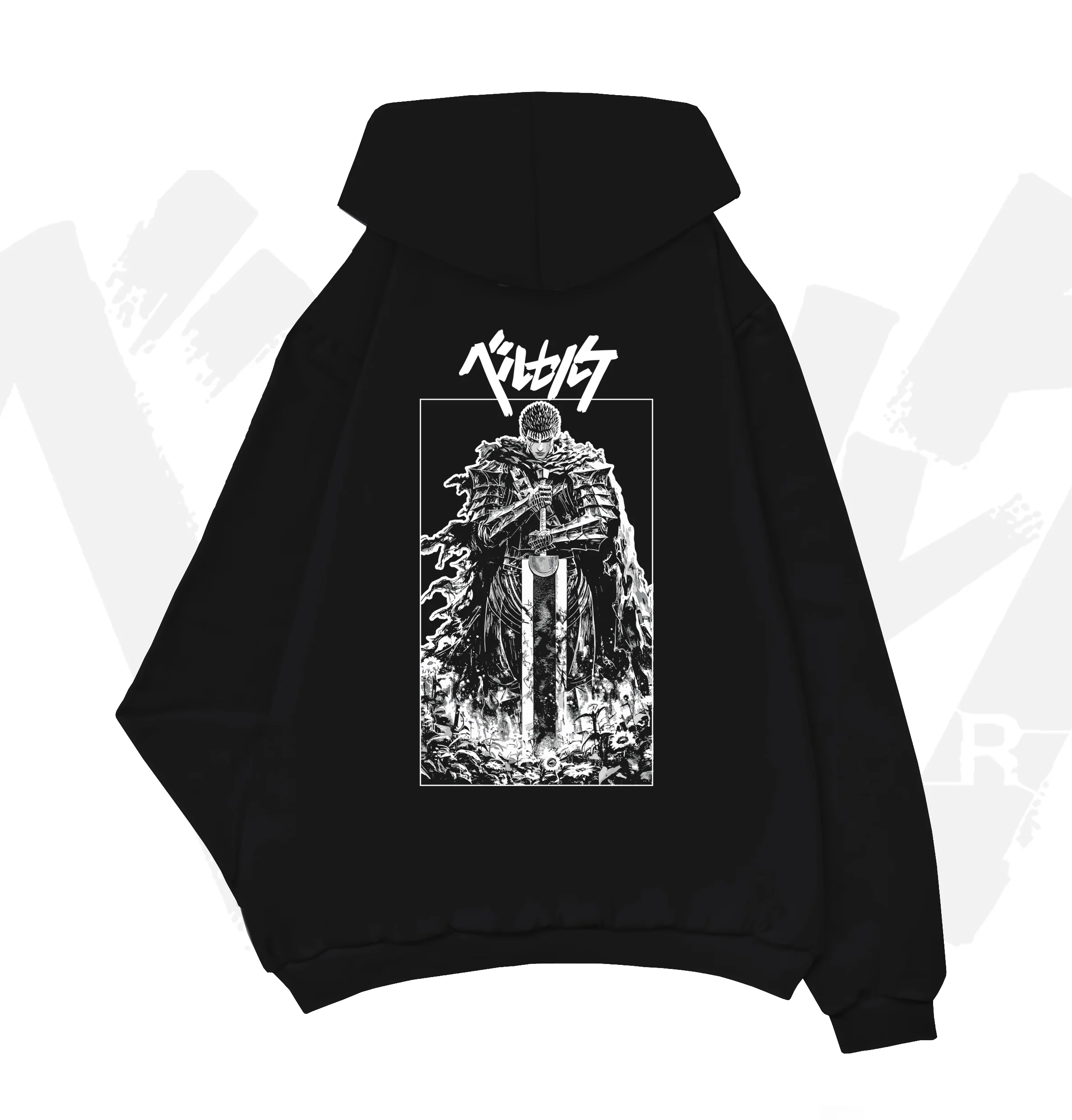 HOODIE NEGRO BERSERK