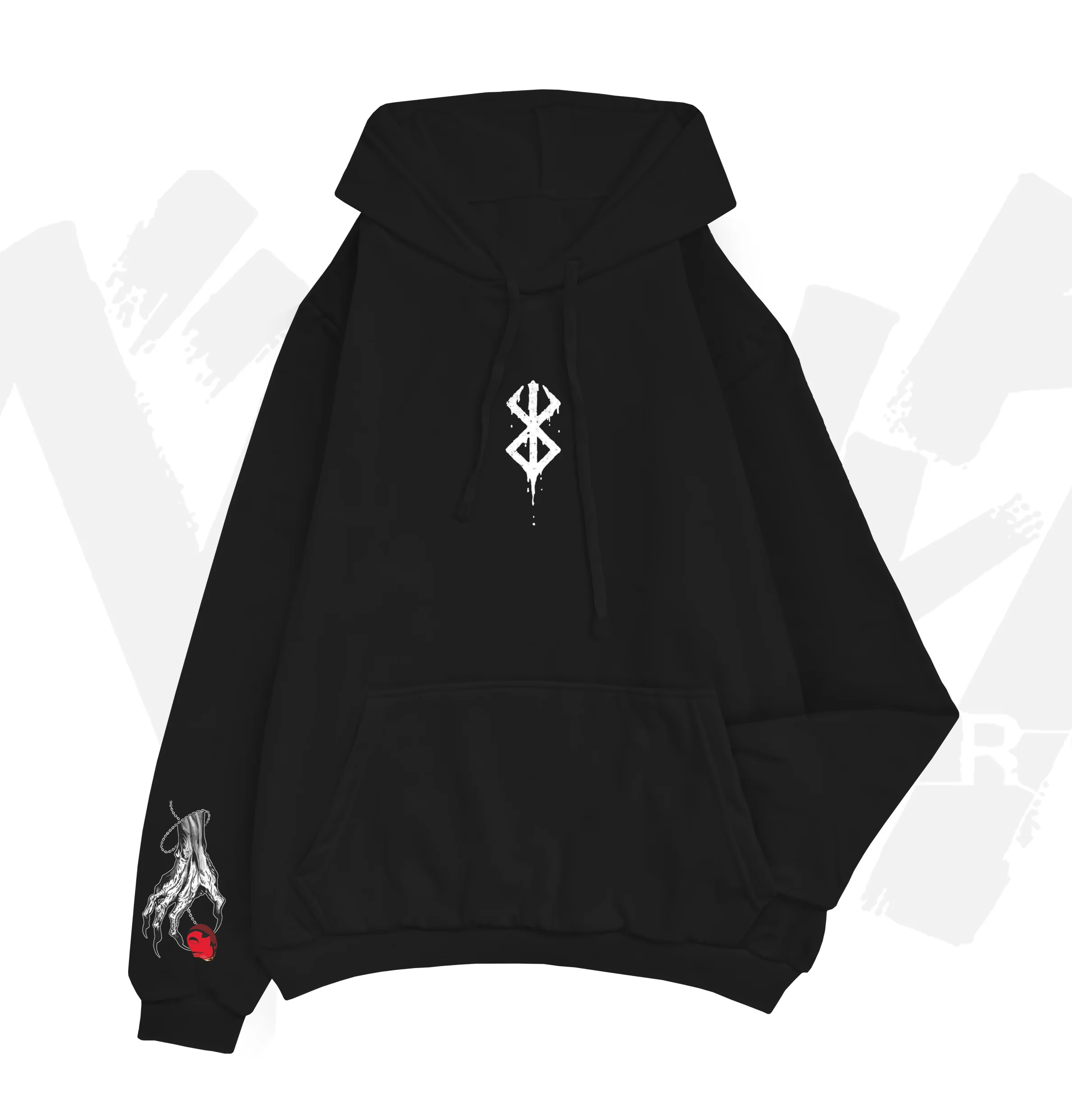 HOODIE NEGRO BERSERK - Image 2
