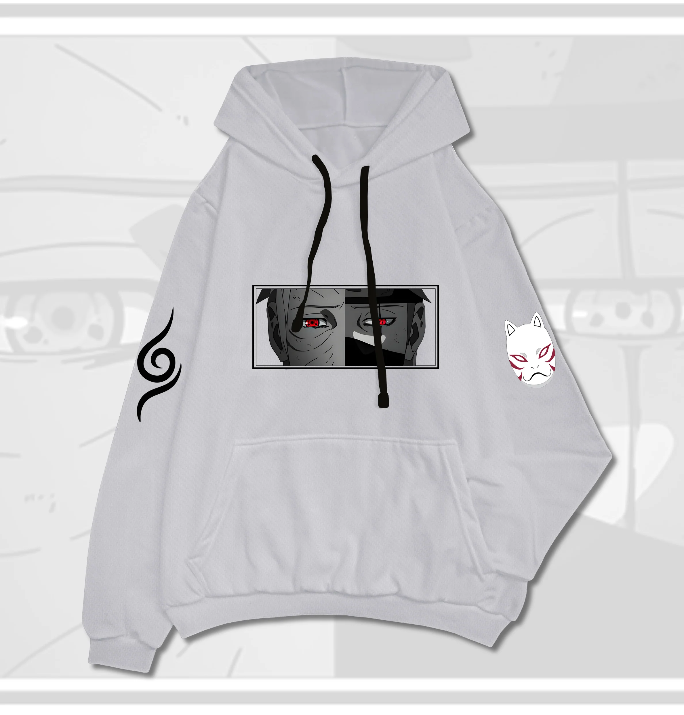 HOODIE OBITO Y KAKASHI