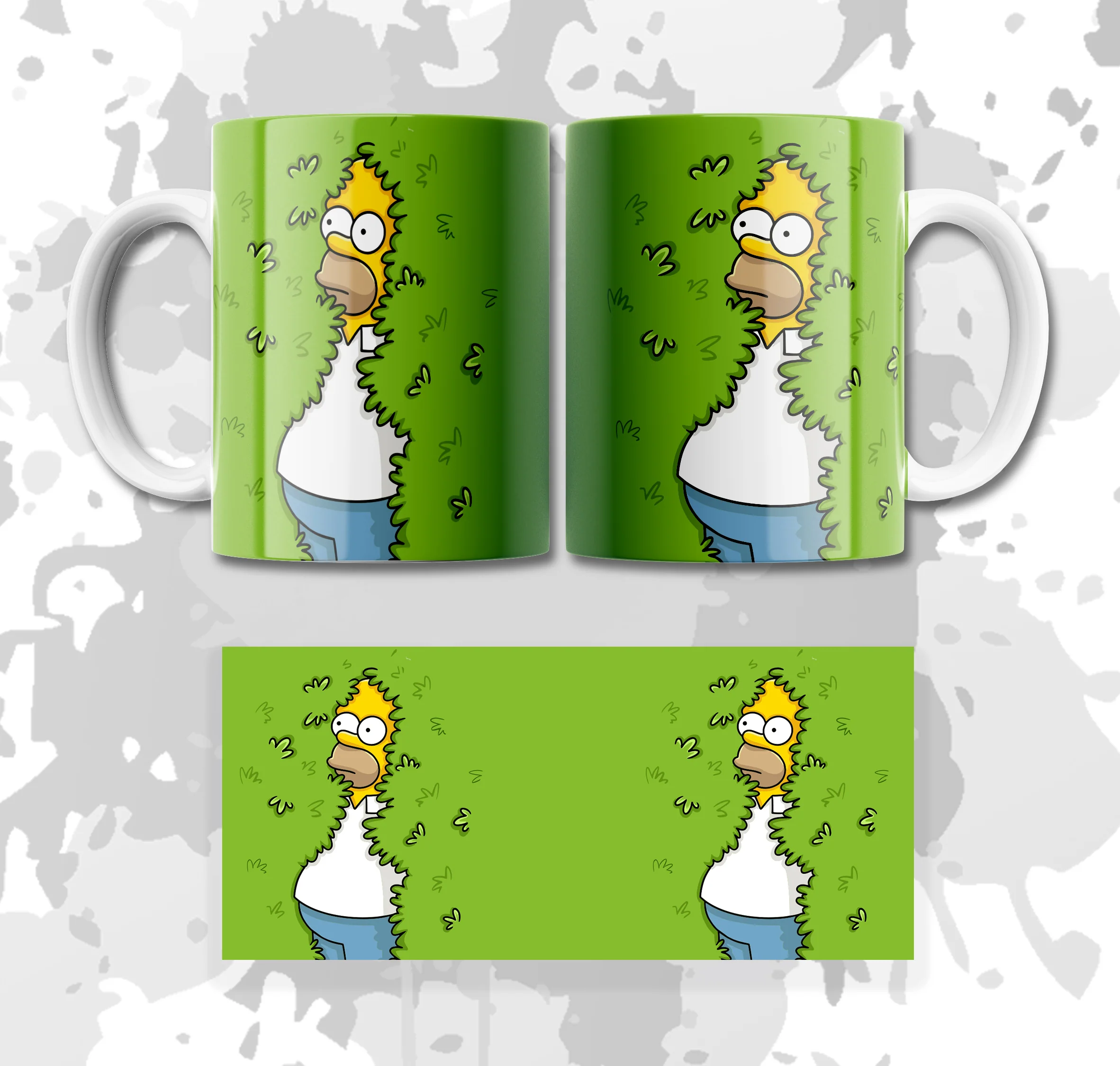MUG HOMERO MEME